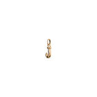 Charm letra J peque&ntilde;a en oro 18k